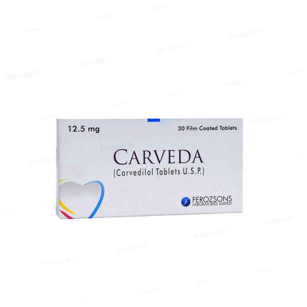 CARVEDA 12.5MG TAB