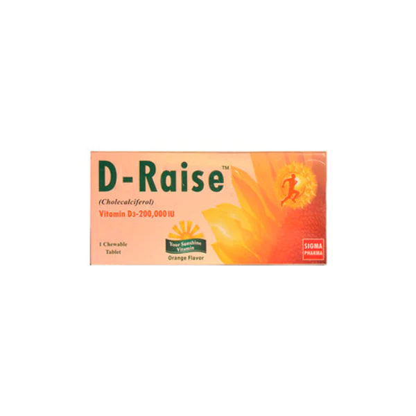 D-RAISE 2LAC IU TAB