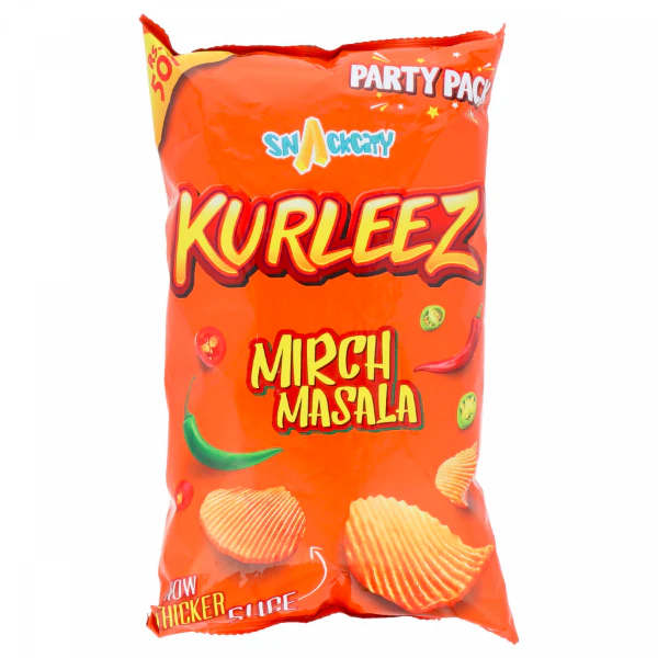 KURLEEZ MIRCH MASALA 30RS(ORANGE)