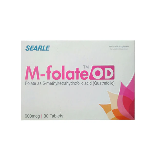 M-FOLATE 600MCG TAB