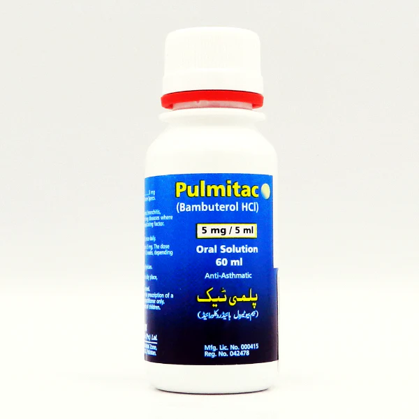 PULMITEROL 20MG ORAL SOLUTION