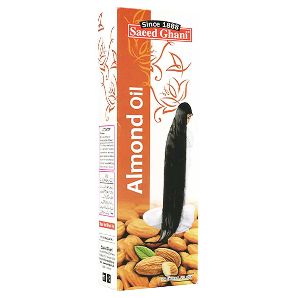 SG ALMOND OIL 100ML BOX PACK