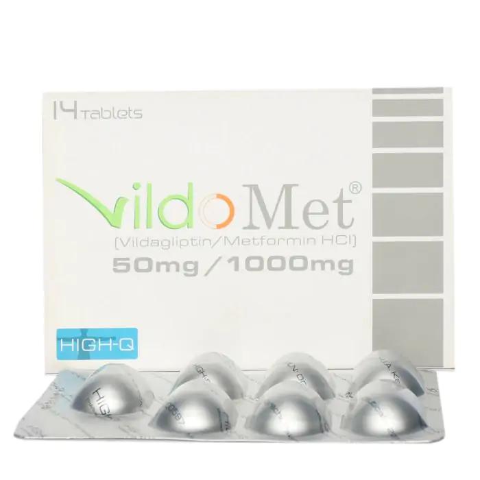 VILDO MET 50MG+1000MG